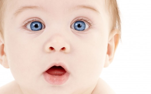 صور اطفال  Blue Eyes Cute Baby Wallpaper كيوت وجميلة