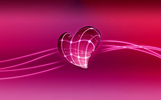صور رومانسية للعشاق  3D Love Heart Wallpaper حب وغرام