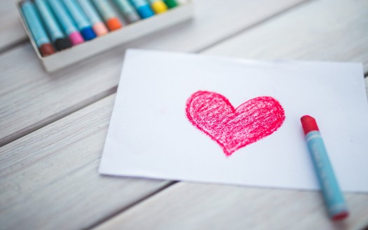 صور رومانسية للعشاق  Love Heart Sketch Wallpaper حب وغرام