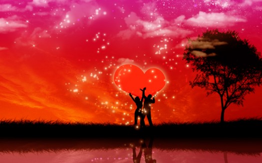 صور رومانسية للعشاق  Our love Wallpaper حب وغرام