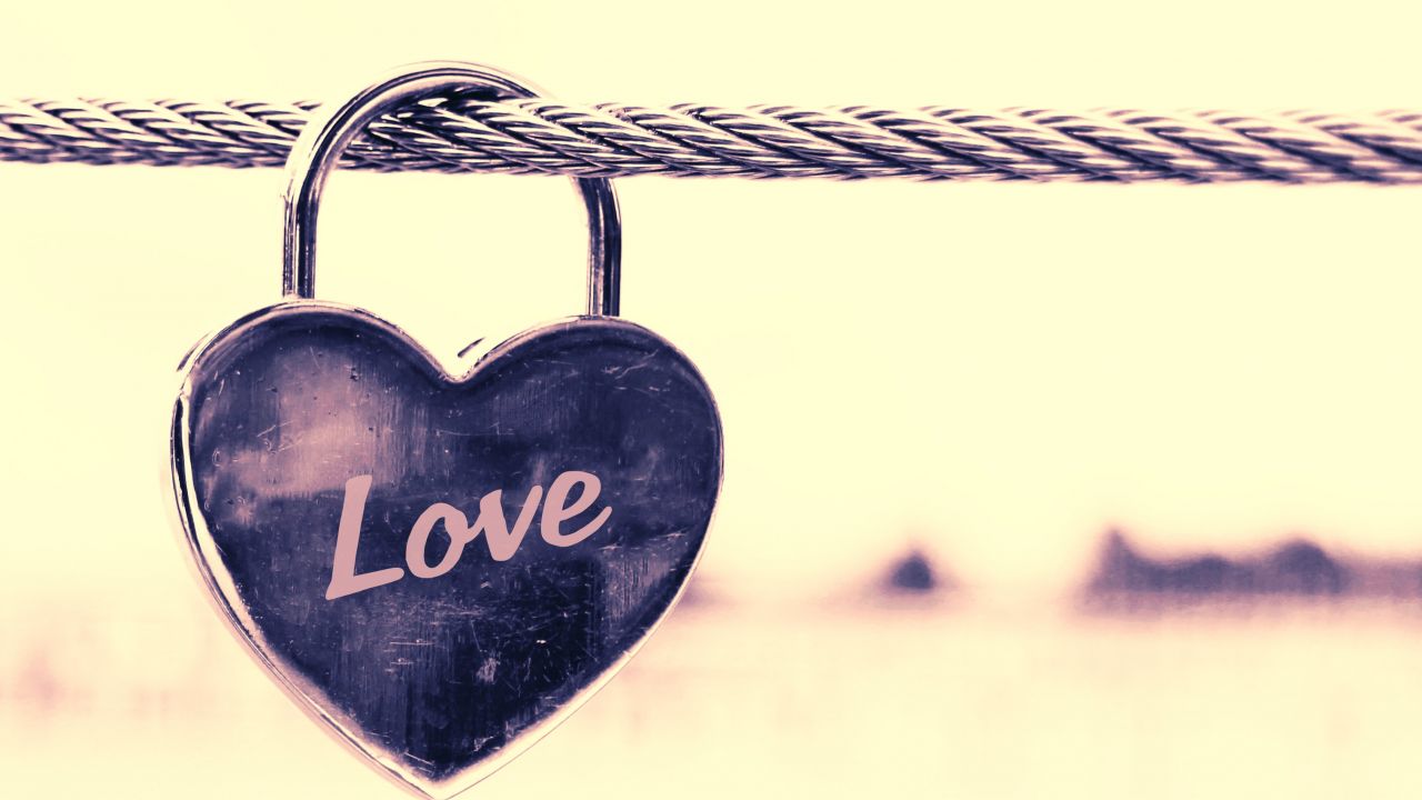 Love heart, Lock, HD