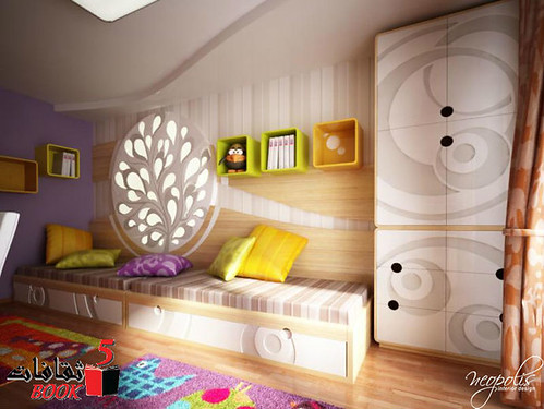افكار تصميم غرف نوم اطفال الوانها الجميلة