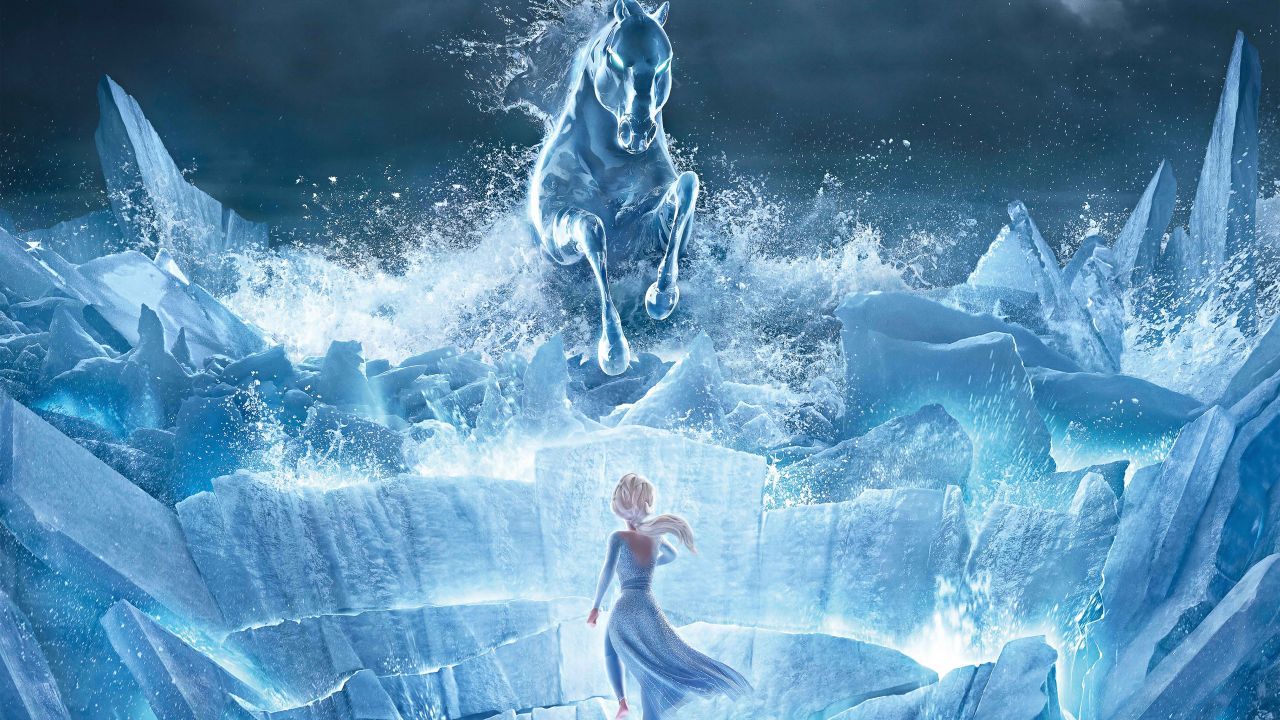 Frozen 2, Queen Elsa, Animation, 2019, 4K