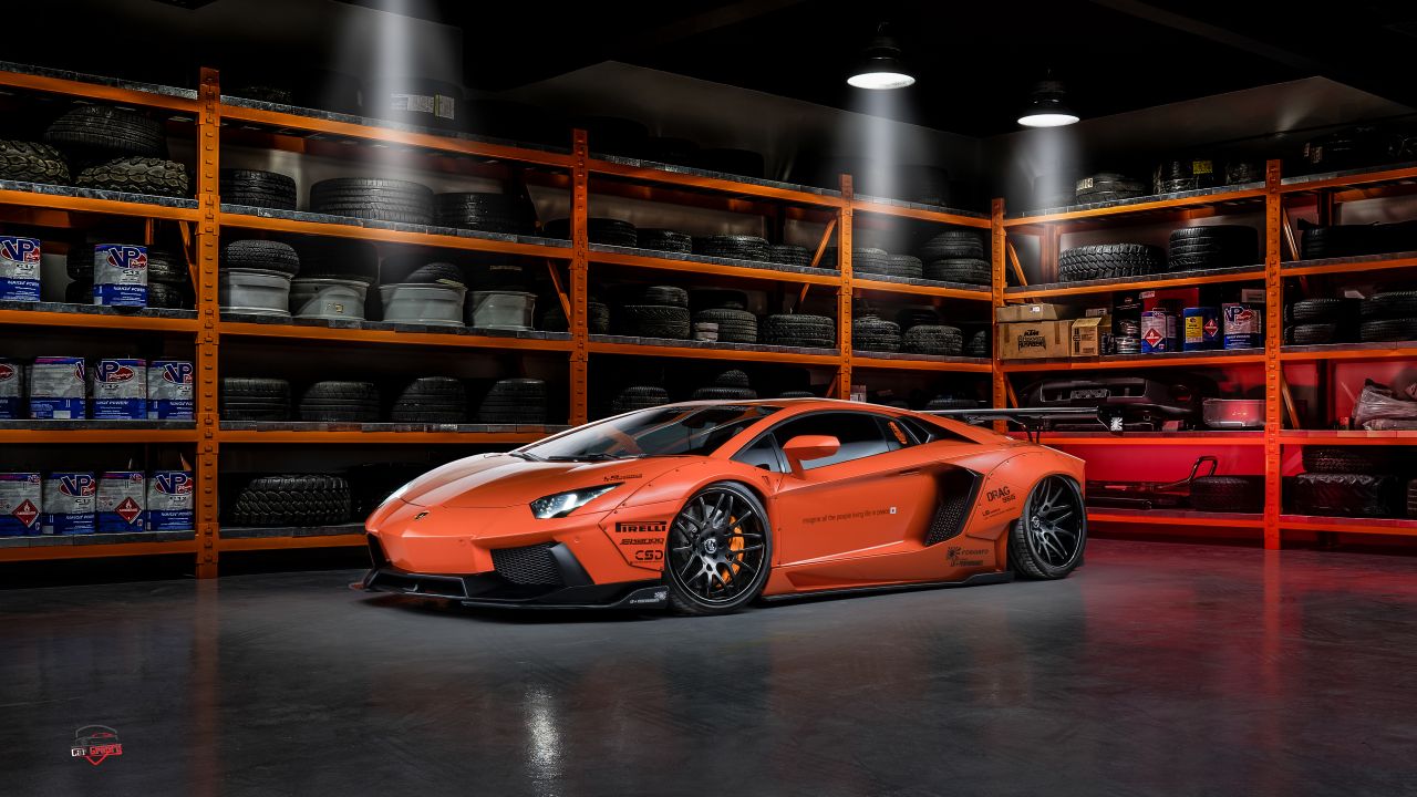 Lamborghini Aventador, LB Performance, 4K