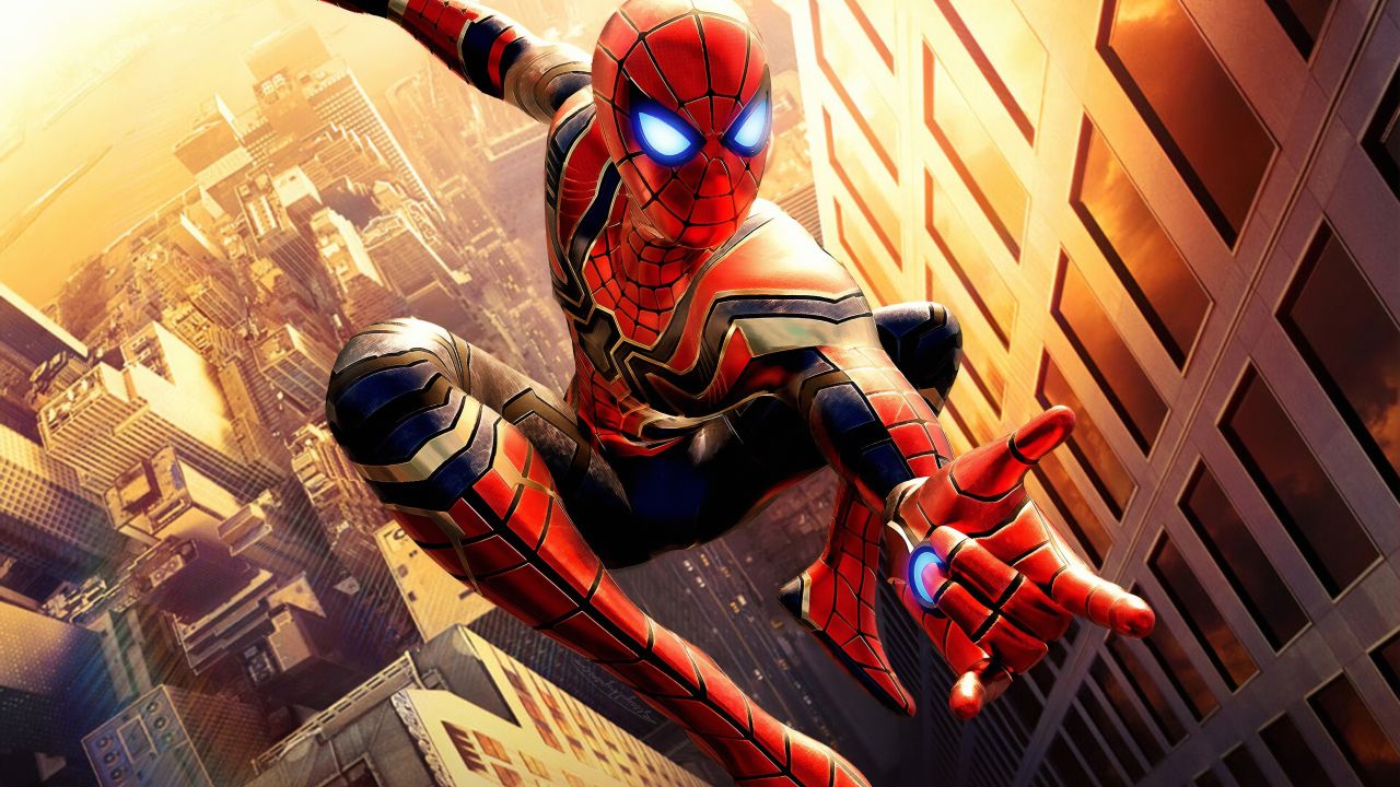 Spider-Man, Iron Spider, 4K