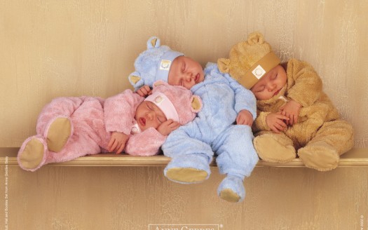 Cute Sleeping Babies