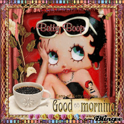 Beautiful Betty Boop Good Morning Gif