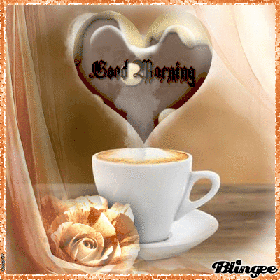 Heart Coffee Good Morning Gif