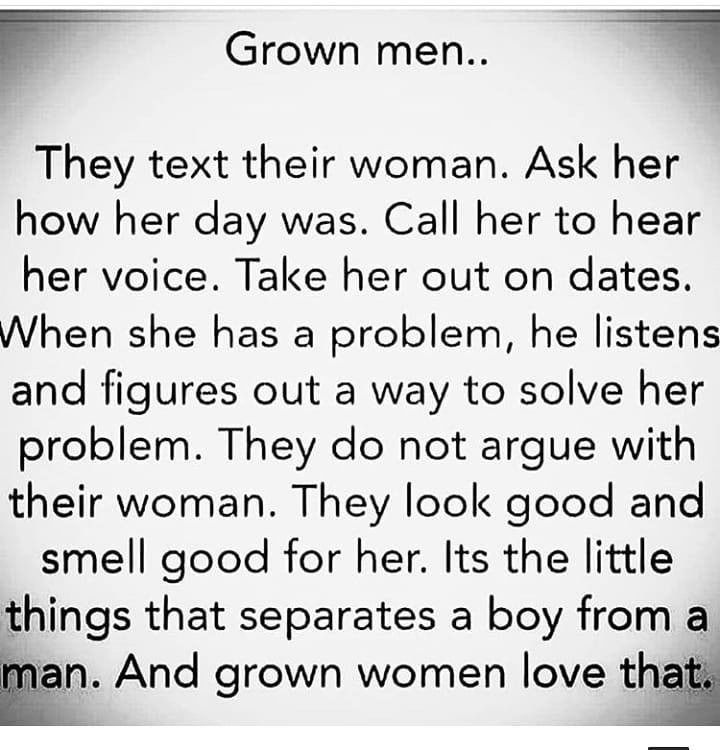 Grown men...