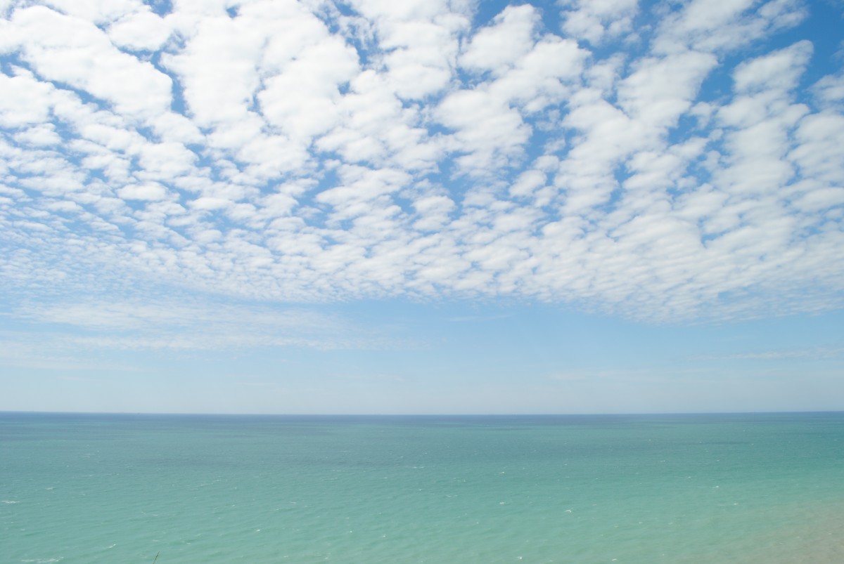 صورة عالية الدقة خالية من البحر ، السماء ، الأزرق ، التدرج ، السحب ، الأفق ، النهار ، السحابة ، المحيط ،