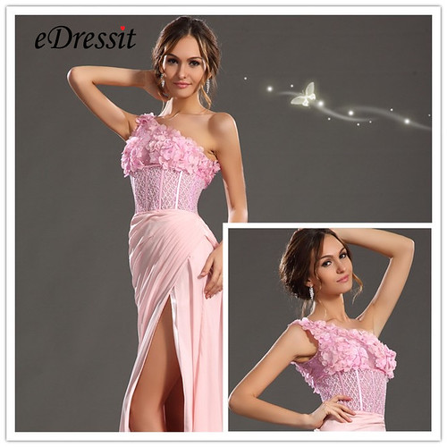 eDressit فستان السهرة الوردي لعرض الفاشن