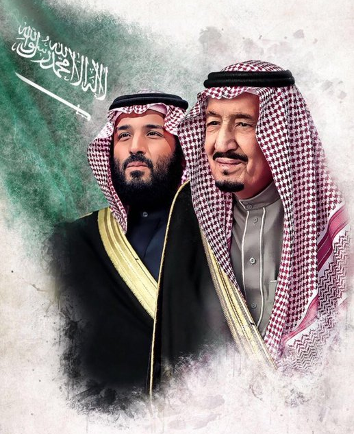 أفخم الصور للملك سلمان ومحمد بن سلمان