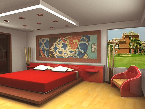 bedroom interior design ديكور