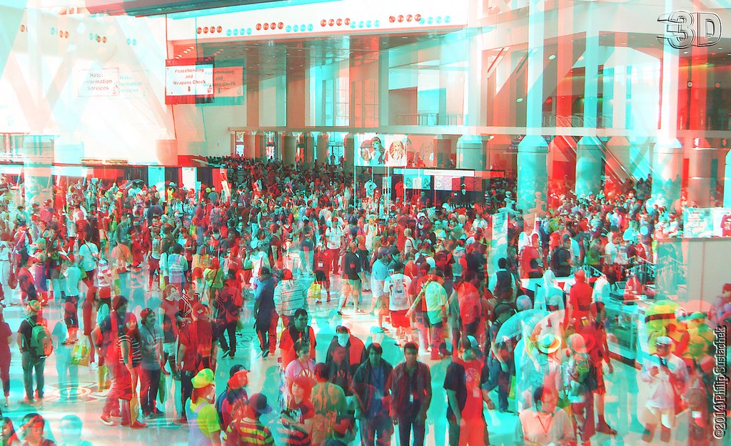 Anime Expo 2014 in 3d