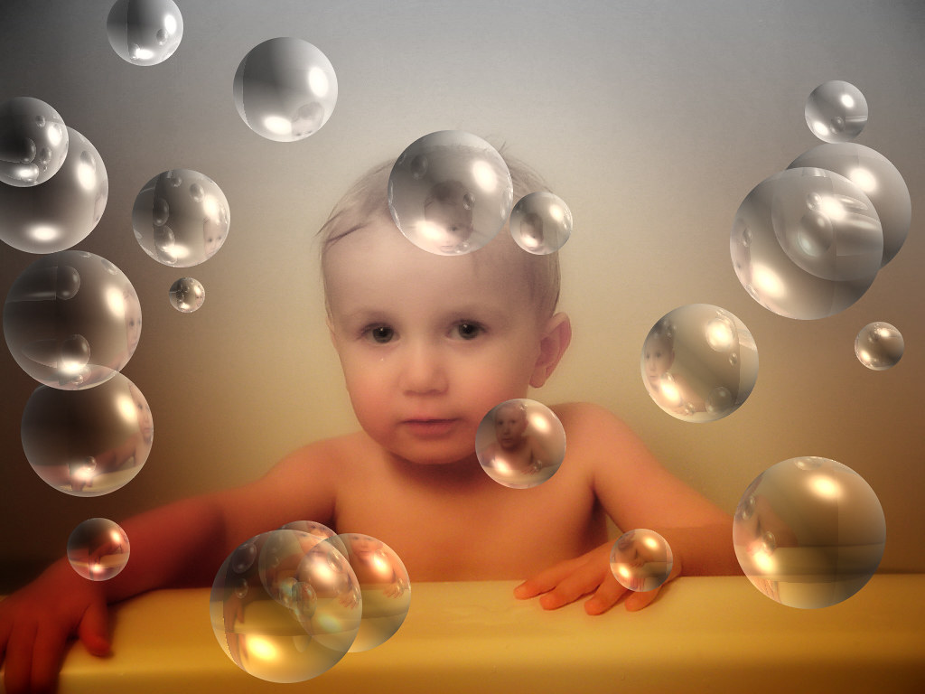 bathtub bubbles