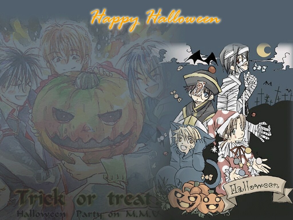 Anime Happy Halloween